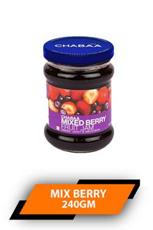 Chabaa Mix Berry Fruit Jam 240gm